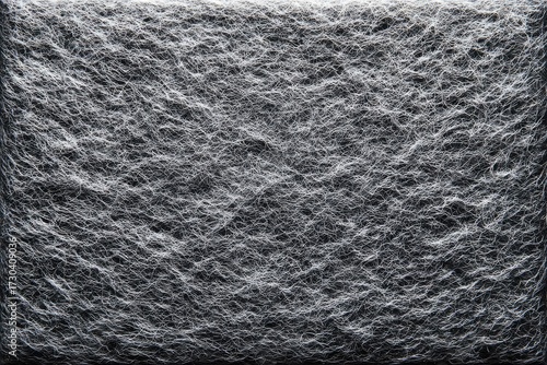 Close-up of a textured, dark gray stone surface