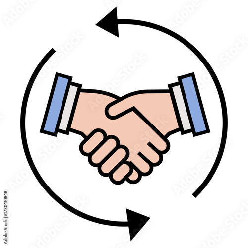 business negotiations icon
