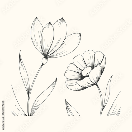 Vector art of collection of four black virtual reality headset icons, showcasing different designs and styles, isolated on a light background, representing immersive technology and gaming experiences