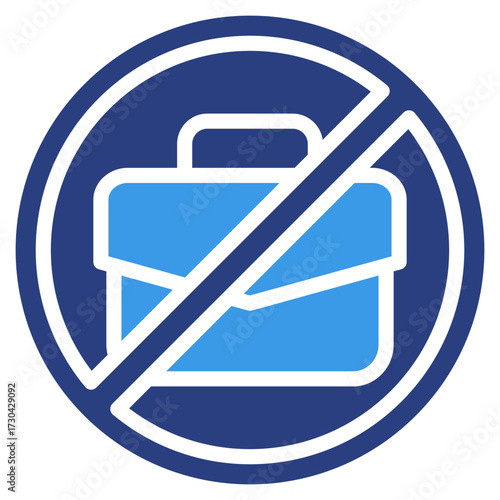 Unemployment  Icon Element For Design
