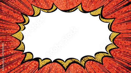 Jagged speech bubble material, frame, spiky, decorative, American comic, pop, surprise, shock, discount, price cut, decoration, headline, title, border, bordered, pattern, words, conversation, loud