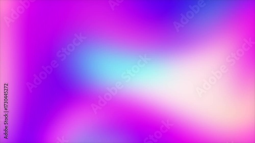 Bright Cyan, White and Fuchsia Aesthetic Soft Gradient Video Background