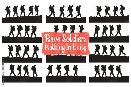 Loyal Troops Walking as One