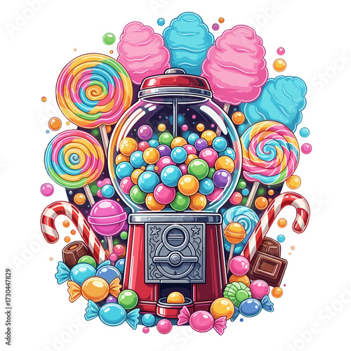candy crew, candy t shirt, rainbow candy, candy design, gumball machine, lollipop design, cotton candy art, candy cane design, neon candy, colorful candy, sweet crew, candy lover, candy party, candy c