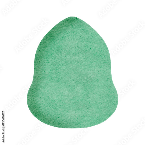 Watercolor Makeup Blender Sponge Illustration Perfect for Cosmetic Packaging Designs, Makeup Artist Educational Materials and Minimalist Cosmetic Clipart Collections