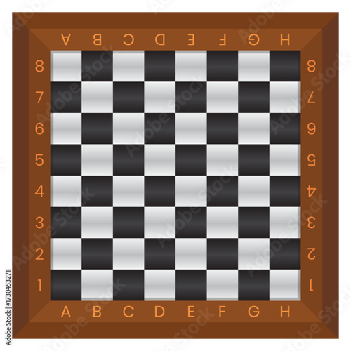 Chess Board Vector Illustration