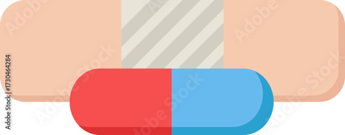 Bandage Supplement Flat Icon