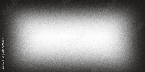 Smooth black and white gradient background with soft vignette texture. Minimal abstract backdrop for design, poster, or digital art. Modern grayscale template effect.