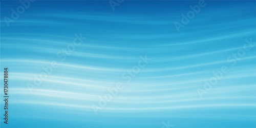 An abstract blue water background with waves and light, like a sea or sky pattern
