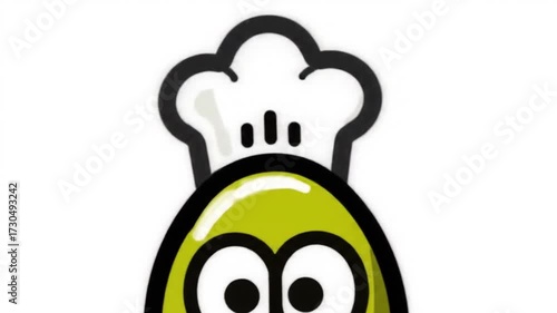 Chef cartoon character illustration
