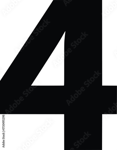 High-Resolution Black Silhouette Design for Modern Graphics, Abstract Style in Creative Environment
