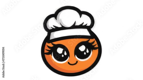 Chef cartoon character design