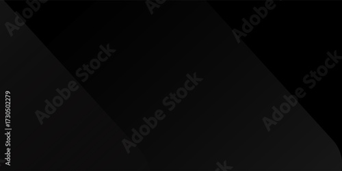 Art abstract curved wavy lines on black background. Black background with line curve design. Blurred black silk fabric. Iridescent and shining like a star in the night sky, modern