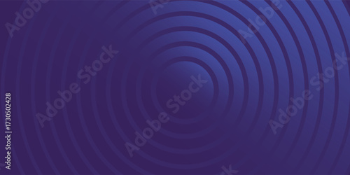 Blue abstract background with glowing circles. Swirl circular lines pattern. Geometric spiral. Twirl element. Modern graphic design. Futuristic technology concept. Vector illustration