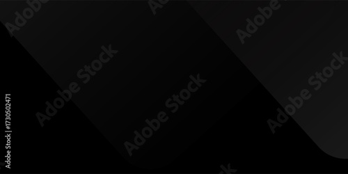 Art abstract curved wavy lines on black background. Black background with line curve design. Blurred black silk fabric. Iridescent and shining like a star in the night sky, modern