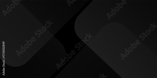 Vector abstract curved wavy lines on black background. Black background with line curve design. Blurred black silk fabric. Iridescent and shining like a star in the night sky, images