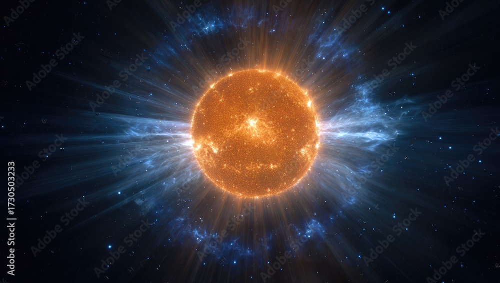 Obraz premium Celestial starburst