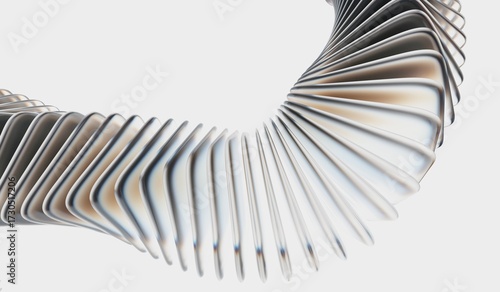 Fototapeta Naklejka Na Ścianę i Meble -  Abstract 3d background with glass dispersion cube shapes and circle effect. 3D illustration 4k 8k. Geometric iridescent crystal glass. Modern wallpaper, digital technology.
