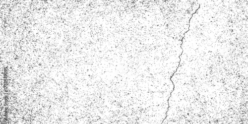 Grunge white wall texture with rough concrete and gray paint provides an old blank backdrop surface material