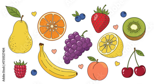 A delightful assortment of fresh fruits perfect for a healthy lifestyle.