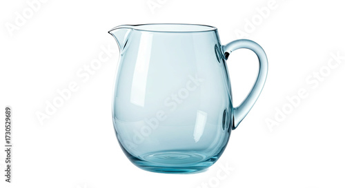 Elegant Glass Pitcher for Serving Beverages with Style.