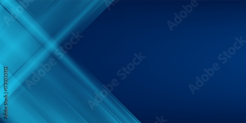 modern blue abstract background with elegant bright diagonal lines