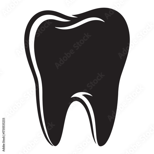dental logo design vector silhouette  vector  illustration design.