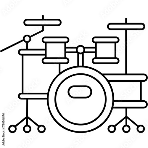 Drum Kit Icon