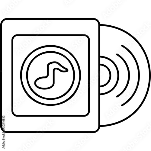 Vinyl Record Icon