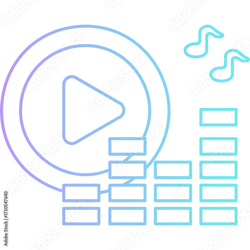 Digital Track Icon