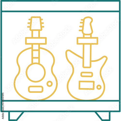 Guitar Showcase Icon