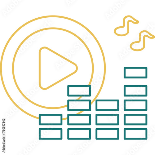 Digital Track Icon