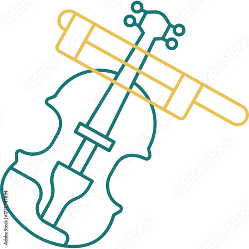 String Quartet Icon