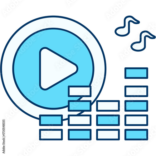 Digital Track Icon