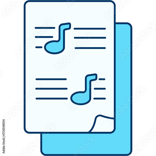 Music Sheet Icon