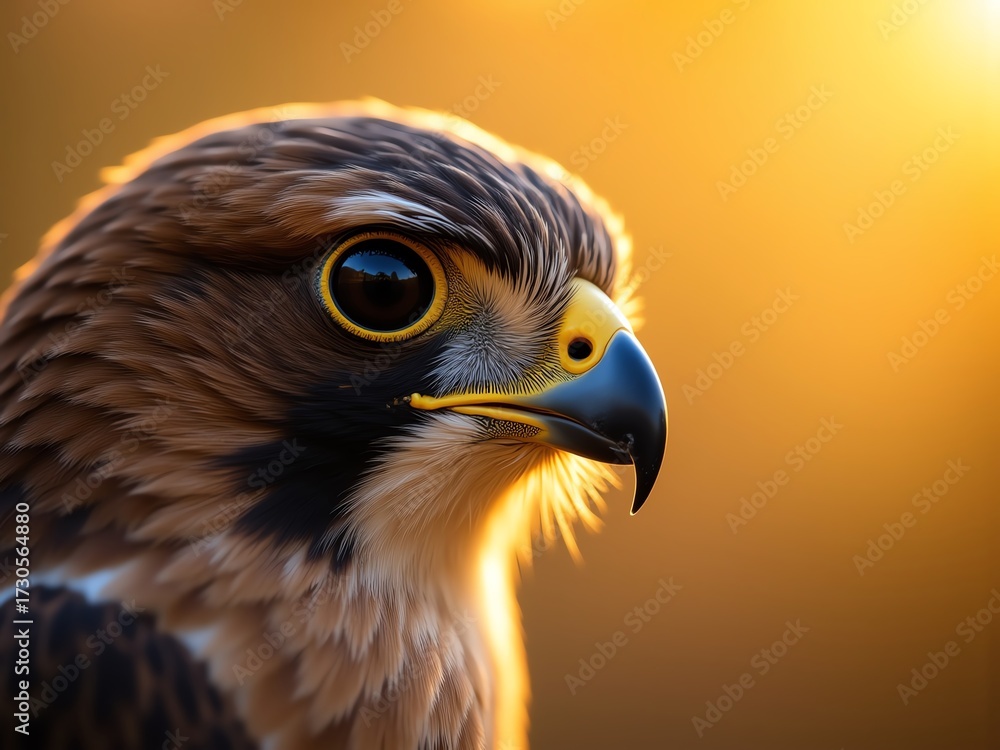 Fototapeta premium close up of a golden eagle