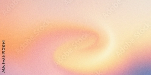 Warm Swirling Pastel Gradient with Grainy Texture Background abstract