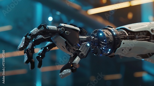 Leveraging AI & Big Data to Optimize Robot Arm Precision in Industrial Automation
