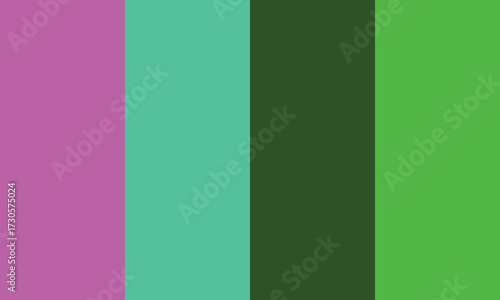 A vibrant color palette featuring four vertical stripes of varying shades, perfect for design inspiration.