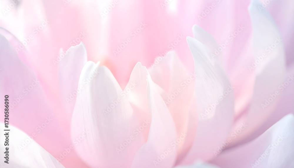 Fototapeta premium Whispering Petal Blur Flower Abstract Background