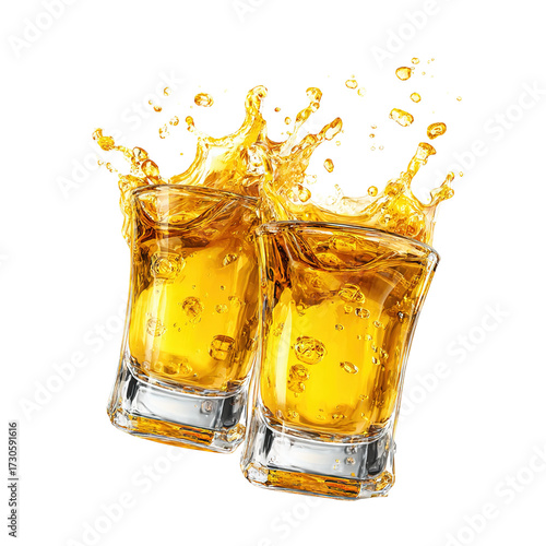 Cheers with Beer Mugs – Splash Celebration