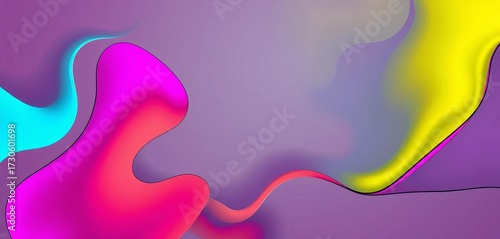Fluid, single-stroke line art depicting abstract shapes and forms,  art,  pattern