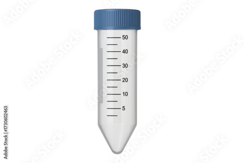 Centrifuge tube with cap for laboratory analysis