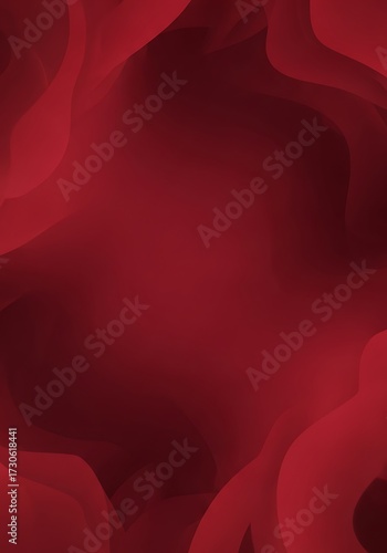 Deep Red Fabric Texture.