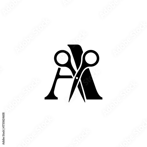 Barber shop vector icon 