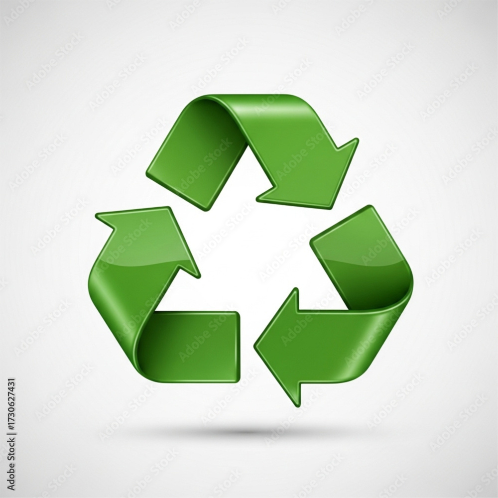 Obraz premium Recycling Vector Icon
