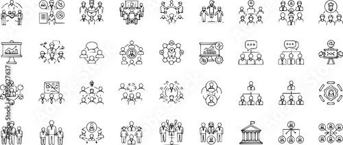 set of icons