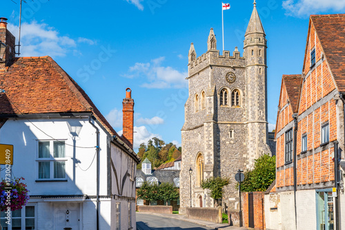 Foto View of the 13th century St