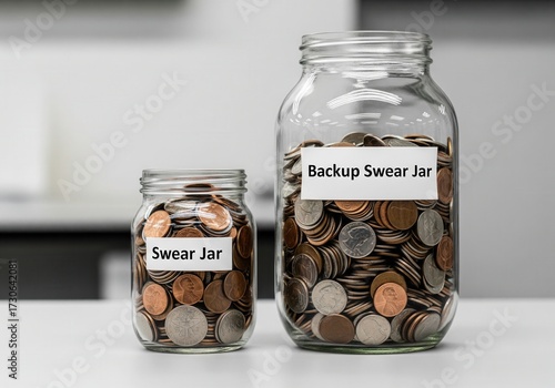 Backup Swear Jar And Swear Jar