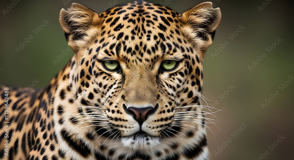 Obraz premium close up of a leopard